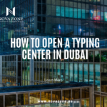 how to open a typing center in dubai